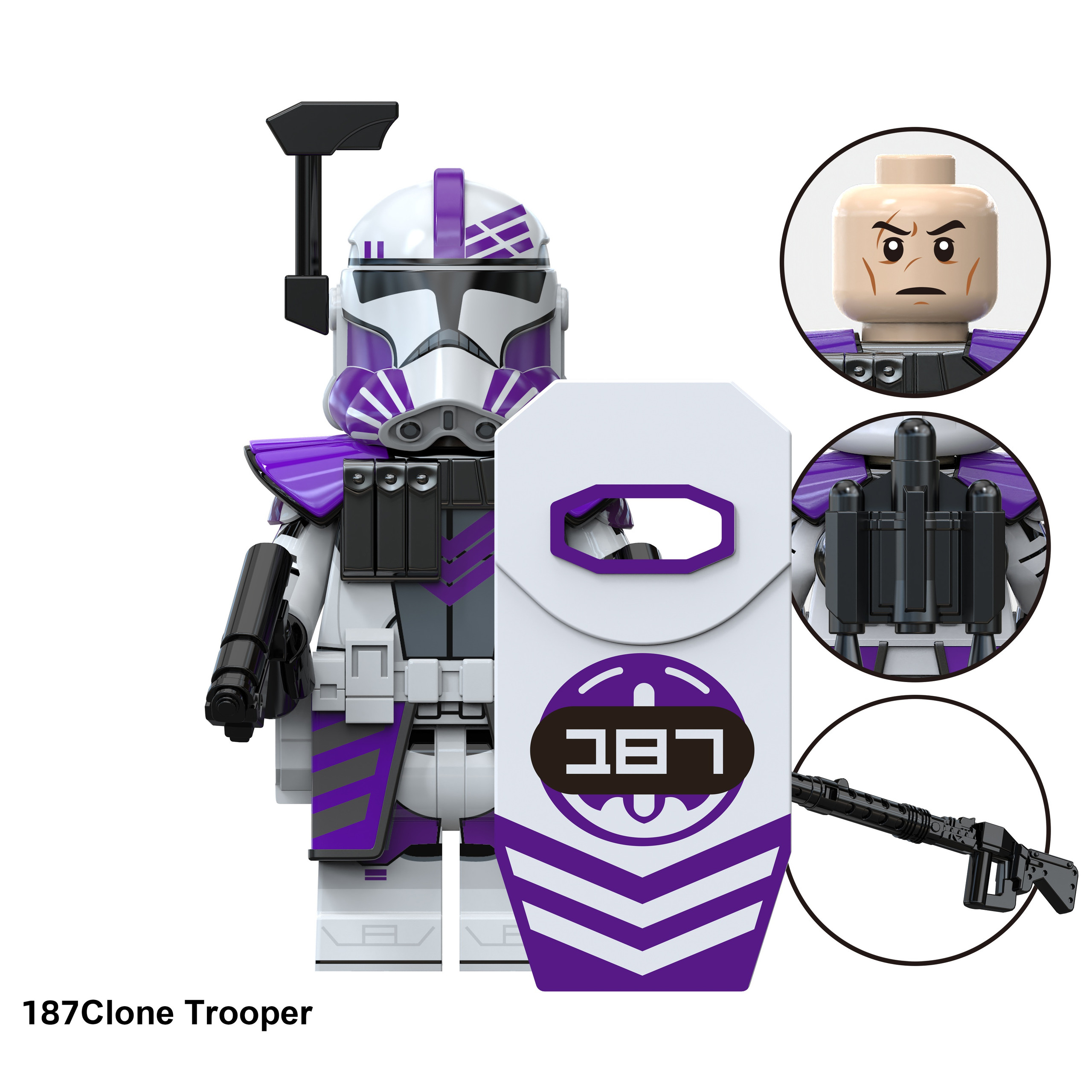 Star Wars 187th Custom Minifigures Assortment TV - J's Little Things