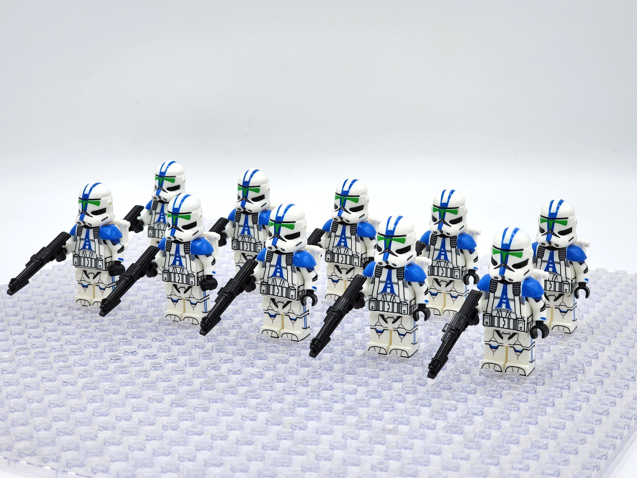 Star Wars 501th Jetpack Clone Troopers Custom Minifigures Set XH - J's ...