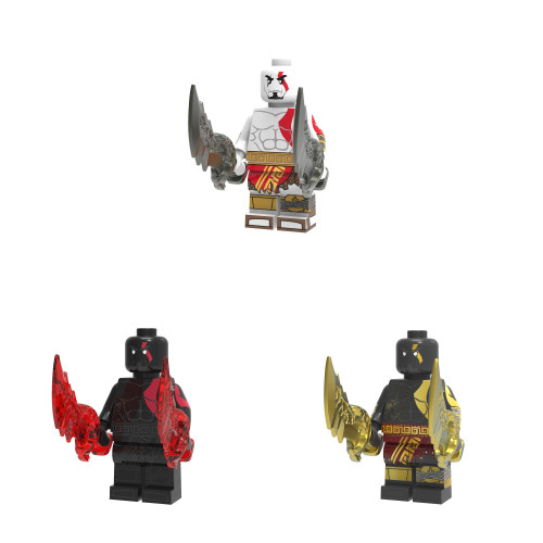 God of War Kratos Custom Minifigure God of War Kratos Custom Minifigure