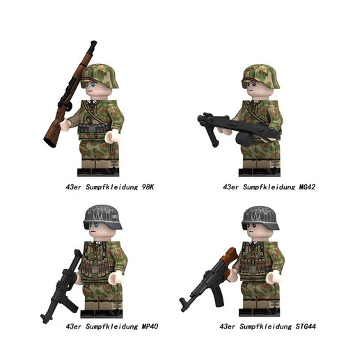 Historic Military Army Minifigures Single Sale 13
