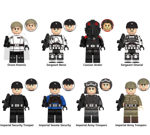 Star Wars Andor TV Season 2 Custom Minifigures Assortment XH 2 Star Wars Andor TV Season 2 Custom Minifigures Assortment XH 2