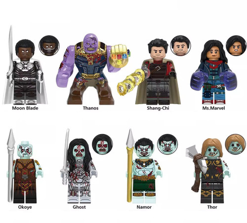 Marvel Super Heroes Marvel Zombies Custom Minifigures
