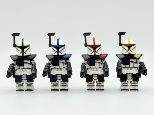 Star Wars Phase 1 ARC Troopers Ranked Custom Minifigures - J's