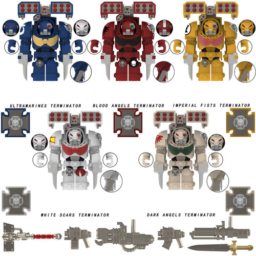 Warhammer 40K Terminators Assortment Minifigures MY