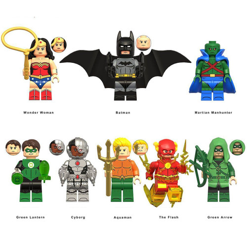DC Universe Batman Superman Custom Assortment Minifigures 2