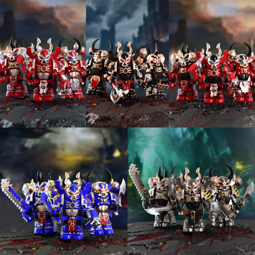 Warhammer 40K Chaos Space Marines Minifigures
