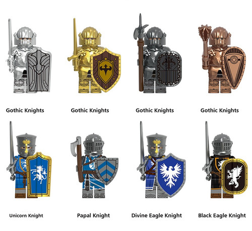 Medieval Knights and Soldiers Custom Minifigures 4