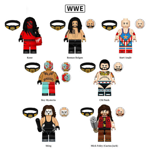 WWE Custom Minifigures Assortment MB