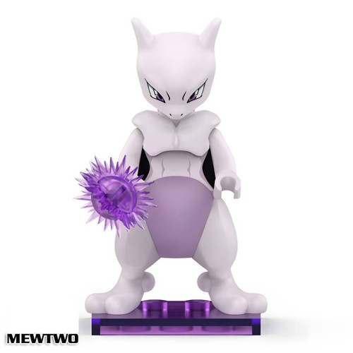 Pokemon Mewto Custom Minifigure