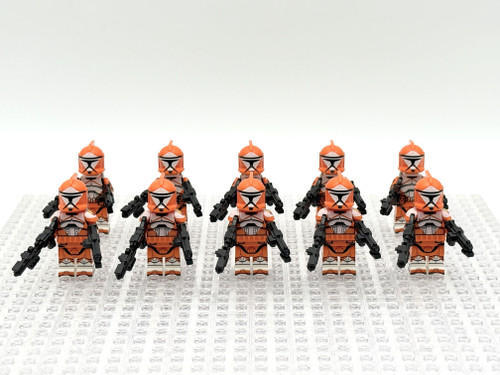 Star Wars Phase Bomb Squad Clone Trooper Custom Minifigures