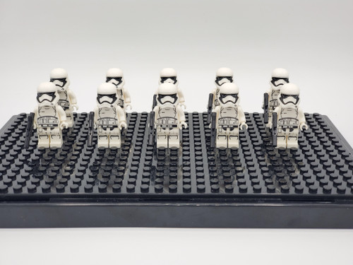 Star Wars First Order Armored Stormtroopers x10 Minifigures Set