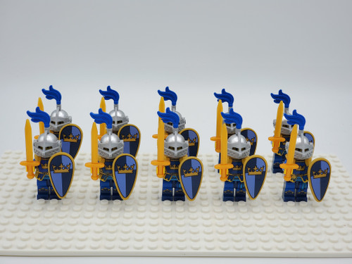 Blue Crown Knights 10pcs Set B