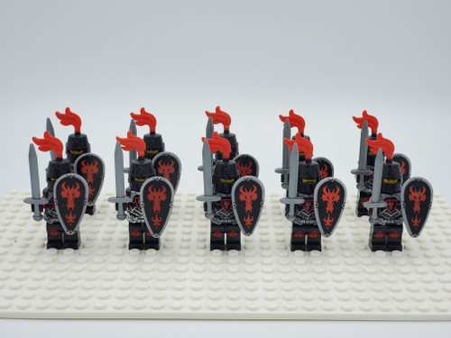 Red Dragon Knights 10pcs Set A