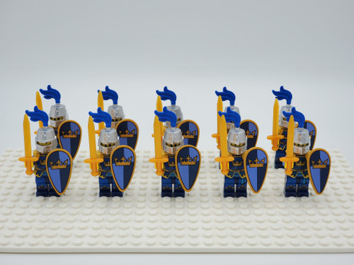 Blue Crown Knights 10pcs Set A