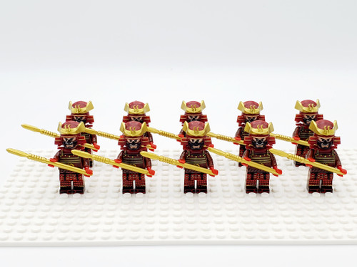 Japanese Samurai 10pcs Set - Style P