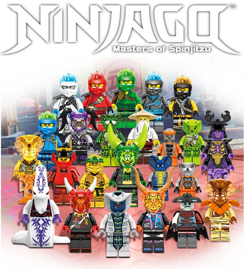 Ninjago Season 11 Custom 24 Minifigures Set D1001