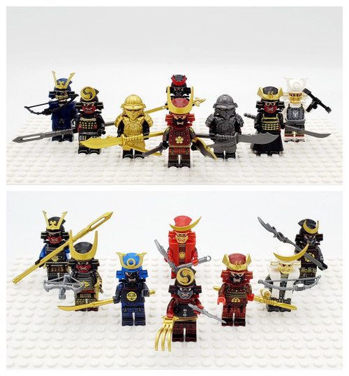 Japanese Samurai Custom Assortment 8pcs Set 2 - J's Little Things