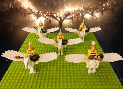 Pegasus Valkyrie Riders Custom Minifigures Set 10pcs