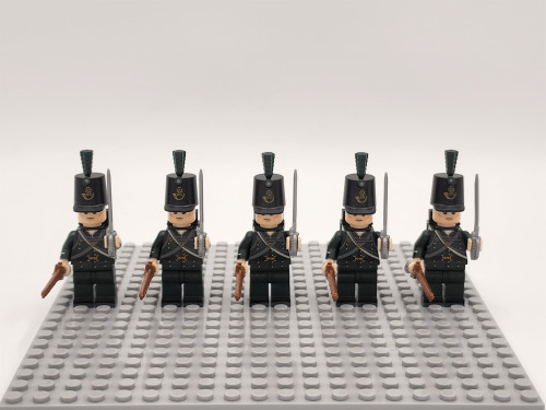 95th Rfiles Brigade Custom 5 Minifigures Set