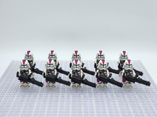 Star Wars 21st Nova Corps Galactic Marines Heavy Clone Troopers Custom Minifigures Set