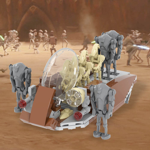 Star Wars Battle Droids Hover Transport MOC 118pcs Set
