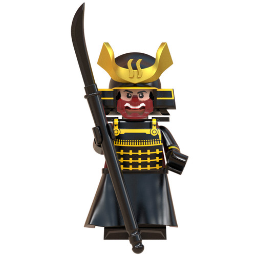 Japanese Samurai Custom Minifigure WM968