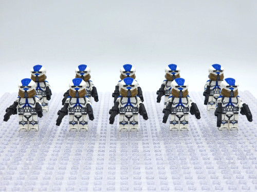 Star Wars 501st AT-RT Drivers Clone Trooper Custom Minifigures