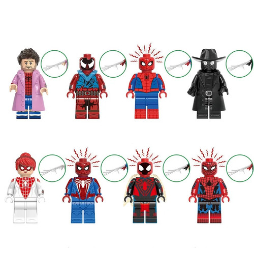 Spider-Man Across the Spider-verse Custom 8 Minifigures G0126