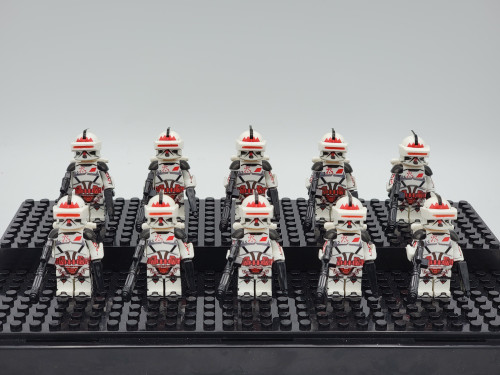Star Wars Phase 1 77th Clone Troopers Custom Minifigures Set