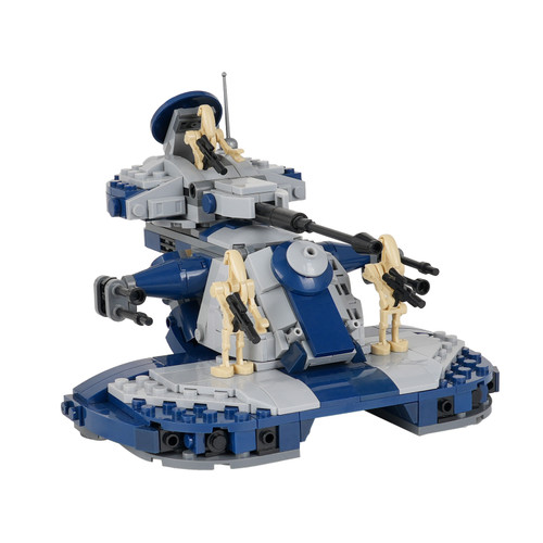 Star Wars AAT Armored Assault Tank Blue MOC Building Block Set