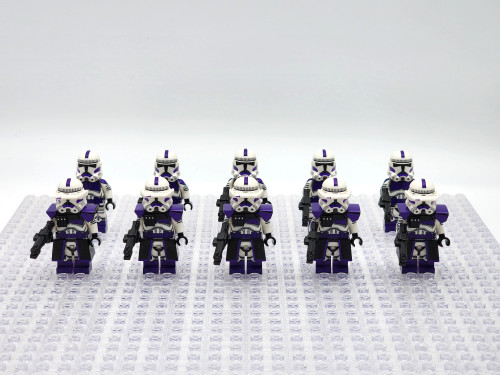 Star Wars Mace Windu 187th Legion Clone Troopers Minifigures Set