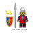 Medieval Knights Soldiers Army Custom Minifigures N