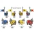 Medieval Mounted Knights Soldiers Army Custom Minifigures XH