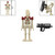 Star Wars B1 Battle Droid with Rotating Arms and Movable Legs Custom Clanker Minifigures MY