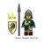 Medieval Knights Soldiers Army Custom Minifigures 2 N