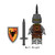 Medieval Knights Soldiers Army Custom Minifigures 2 N