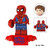 Marvel Super Heroes Spiderman Daredevil Punisher Custom Minifigures Assortment TV