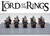 LOTR Rohan Archers Infantry Army 10 Minifigures Set