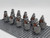 LOTR Dwarf Heavy Longswords Infantry Army 10 Minifigures Set