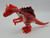 Red Custom Indominus Rex 6 inch Tall Dinosaur
