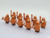 LOTR Mountain Dwarves Heavy Copper Army 10 Minifigures Set