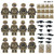 Army Sand Camo Special Forces Custom 12 Minifigures + Accessories Set