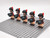 Scottish Bagpipers Custom 5 Minifigures Set N006