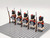 French Fusiliers Custom 5 Minifigures Set N004