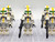 Star Wars 327th Jetpack Clone Troopers Custom Minifigures Set XH