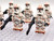 Star Wars Phase 2 Desert Clone Troopers Custom Minifigures Set