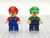 Super Mario Brothers Custom Mario Luigi Assortment 8 Minifigures Set