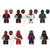 Spider-Man Miles Morales (PS4) Minifigure Suit Variants Assortment Set 8pcs G0120