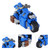 Warhammer 40K Space Marine + Blue Bike MOC Minifigure Set