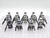 Star Wars 104th Phase 2 Wolfpack Commander Wolffe Clone Troopers 14pcs Minifigures Set
